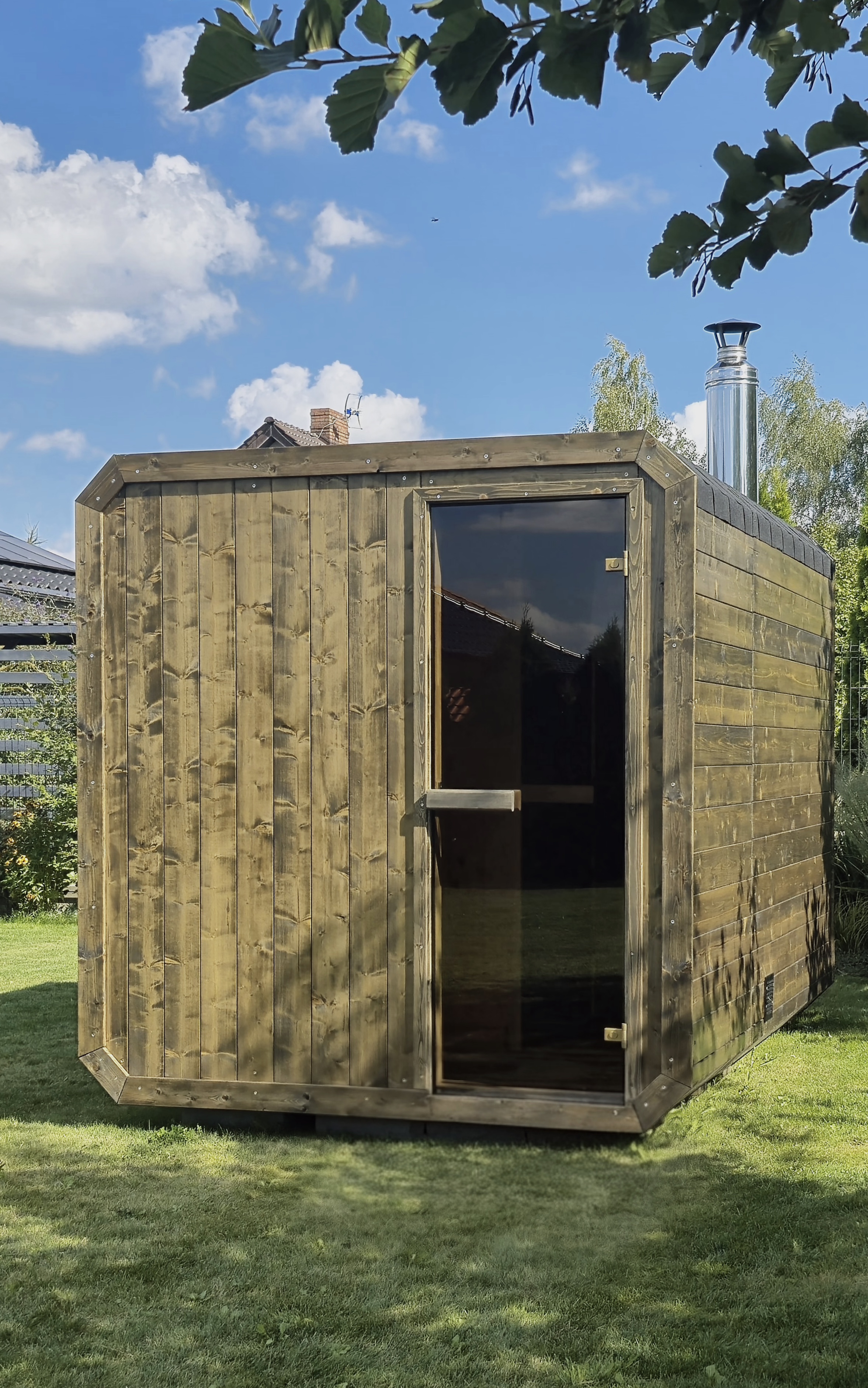 Sauna Grand przeszklenia